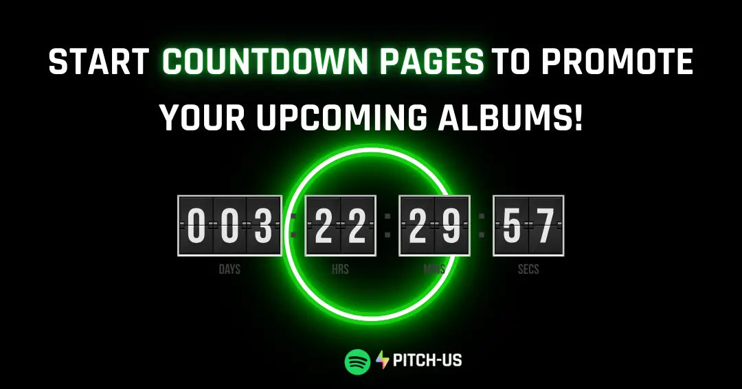 Spotify Countdown Pages