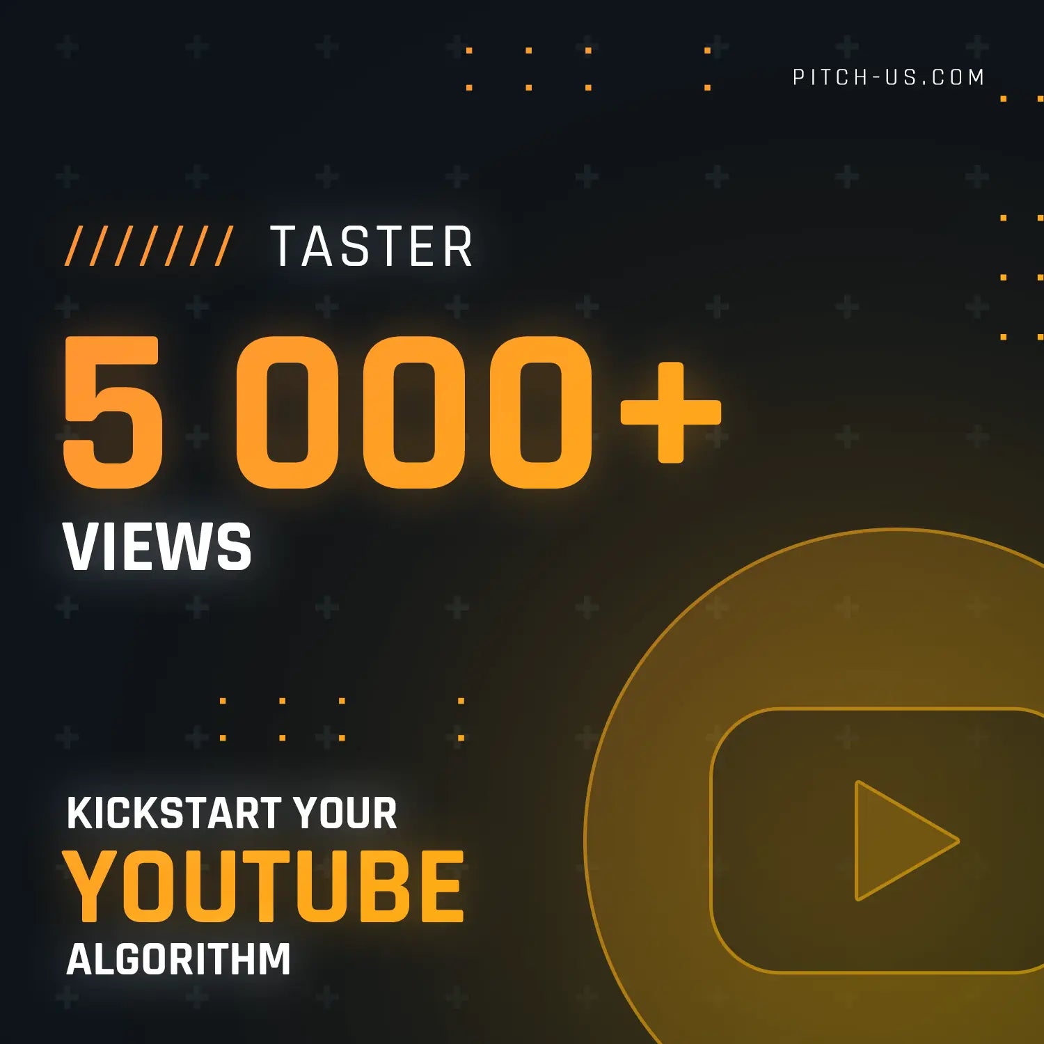 YouTube Marketing - Taster (5,000 + Ad Views) Pitch-Us