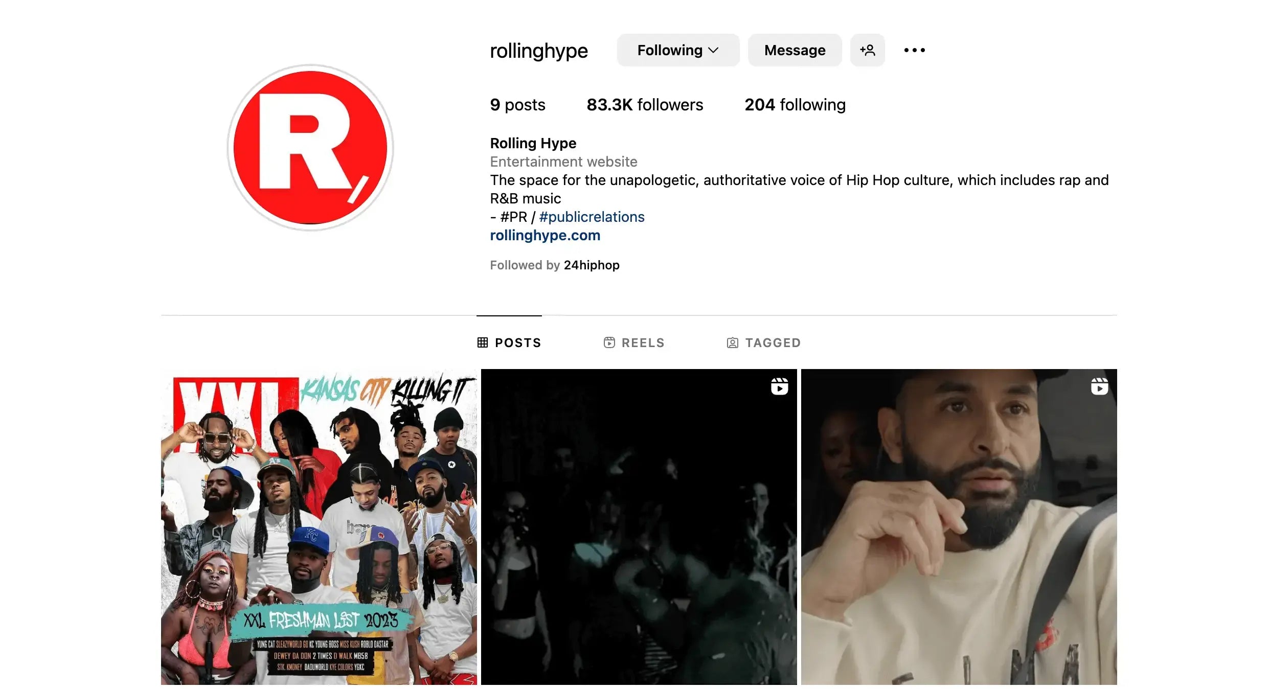 Rolling Hype Pitch Us