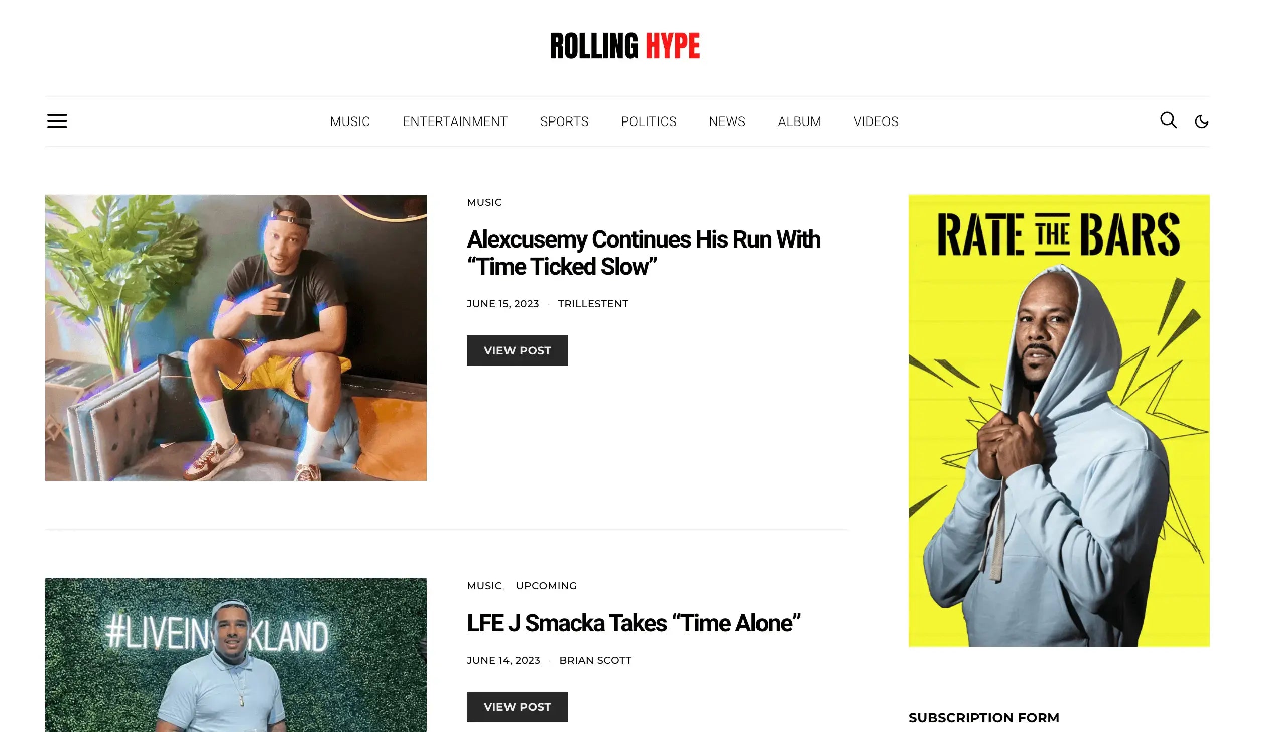 Rolling Hype Pitch Us