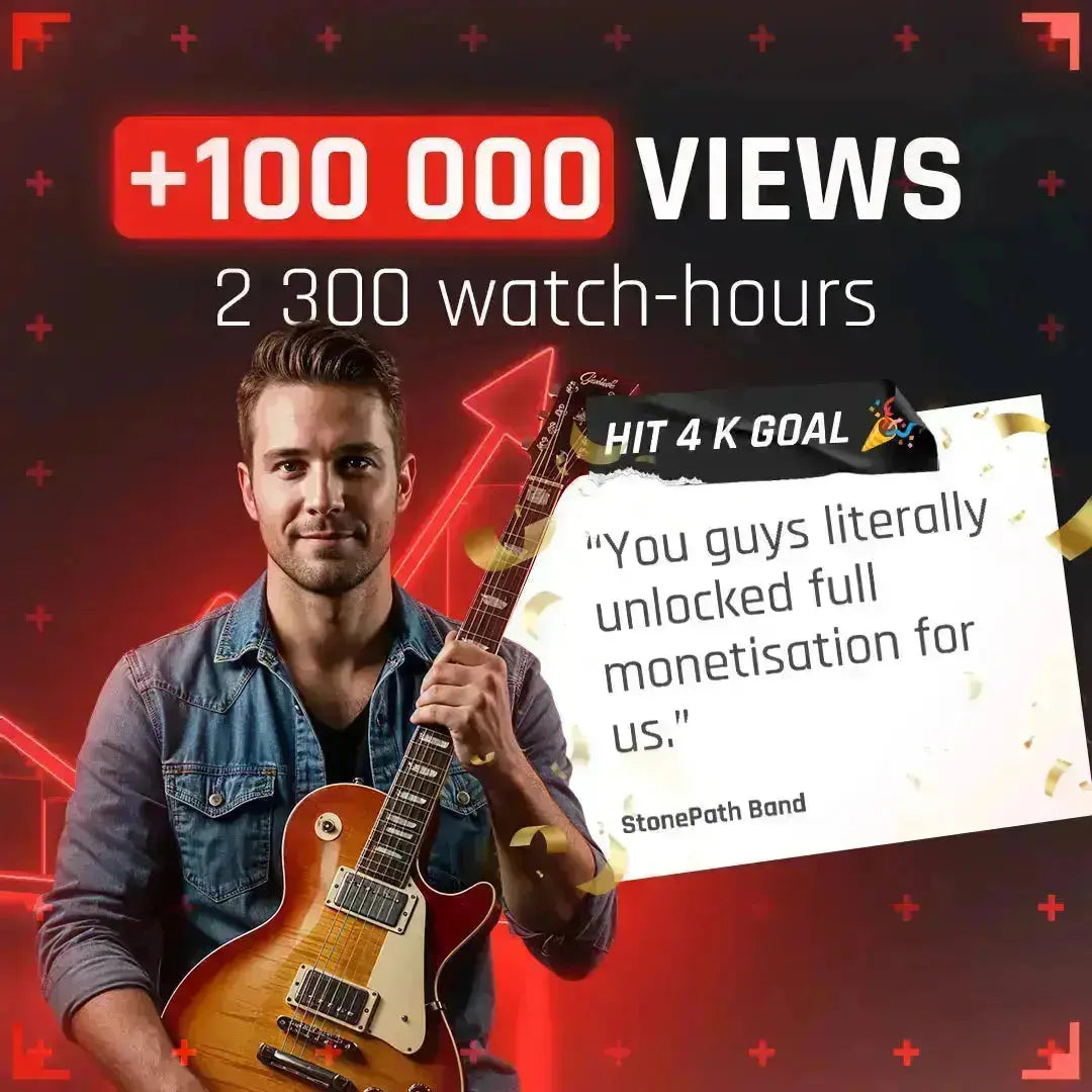 YouTube Marketing - Taster (5,000 + Ad Views) Pitch-Us