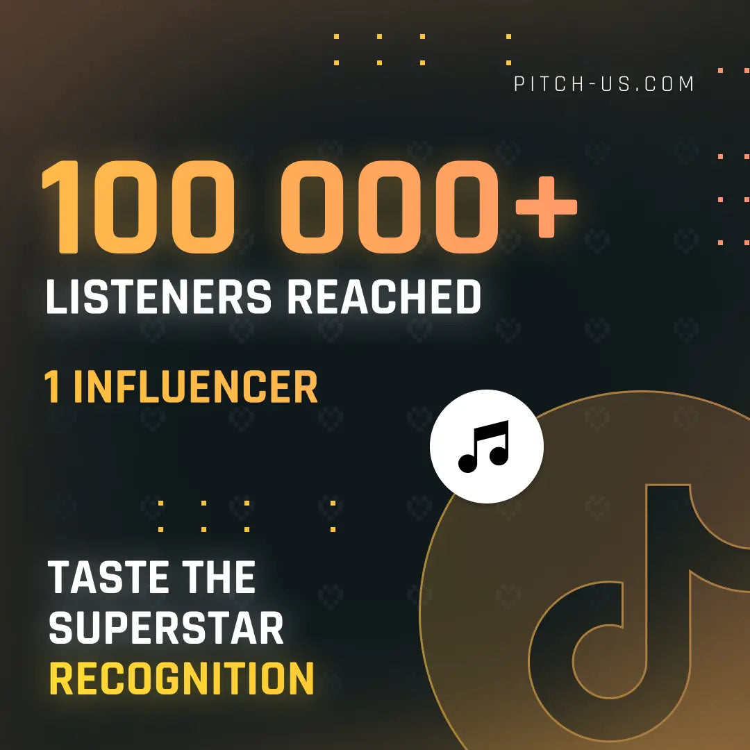 Starter Package (200,000+ Listeners) Pitch-Us