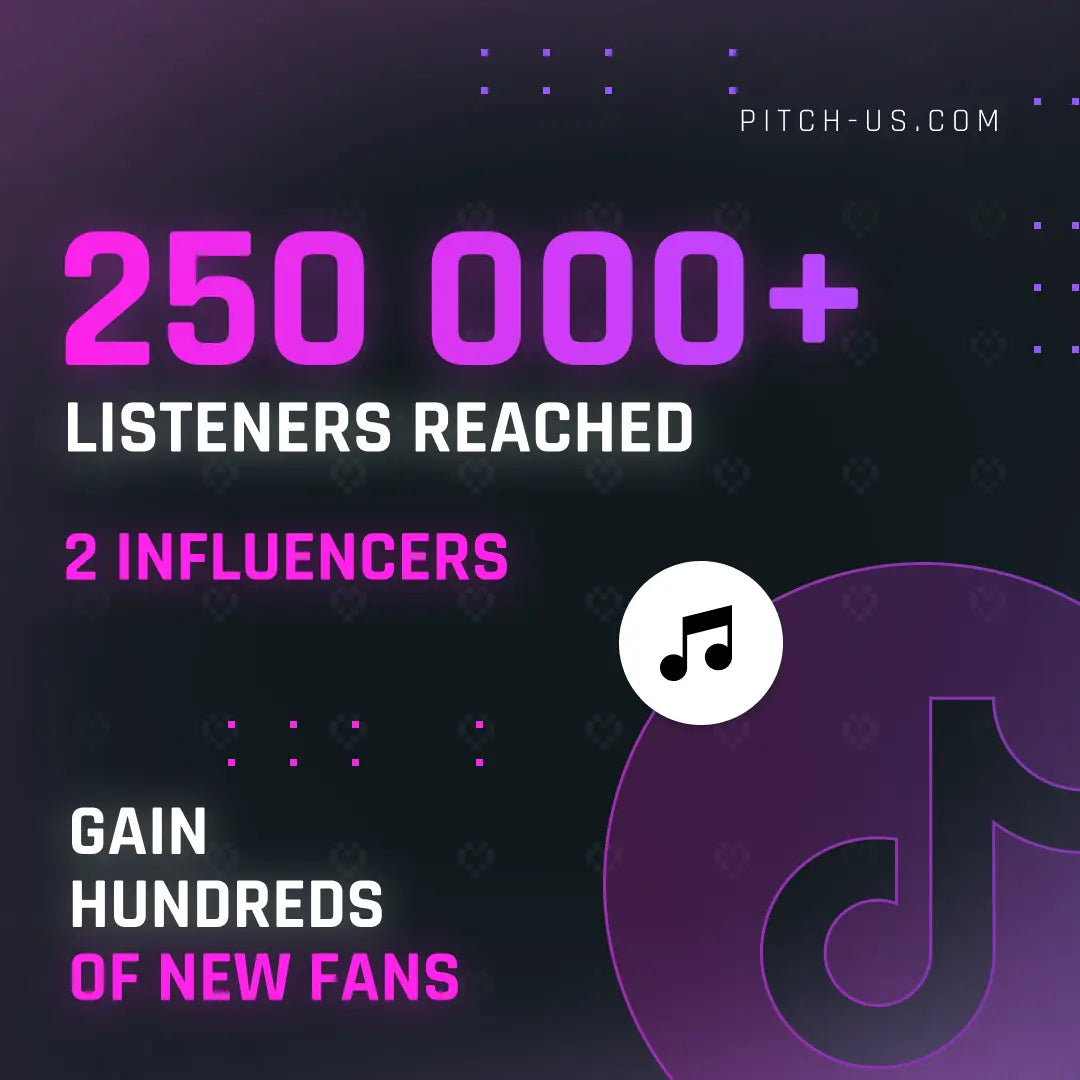 Pro Package (250,000+ Listeners) Pitch-Us