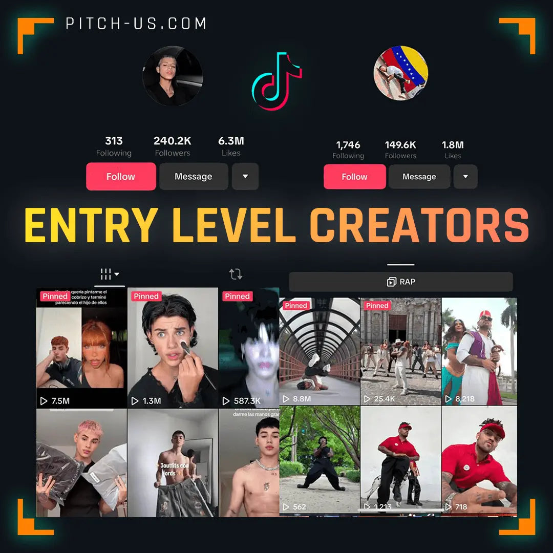 5x TikTok Influencers SoundCampaign (1million+ Followers Reach) Pitch-Us