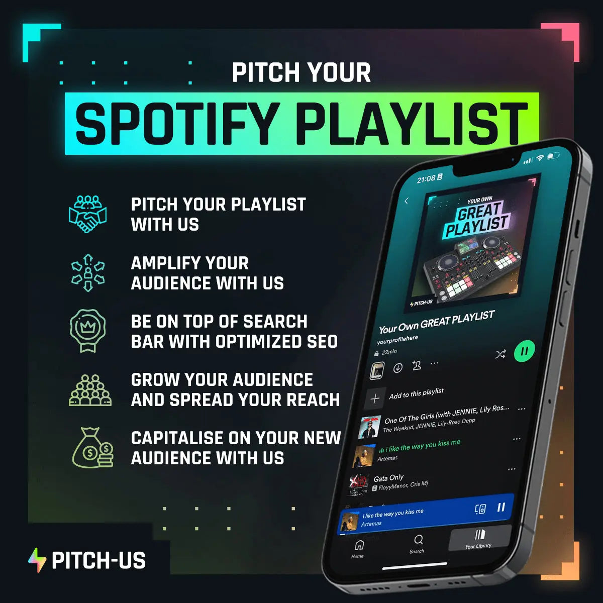 Pitch Your Playlist Pitch-Us